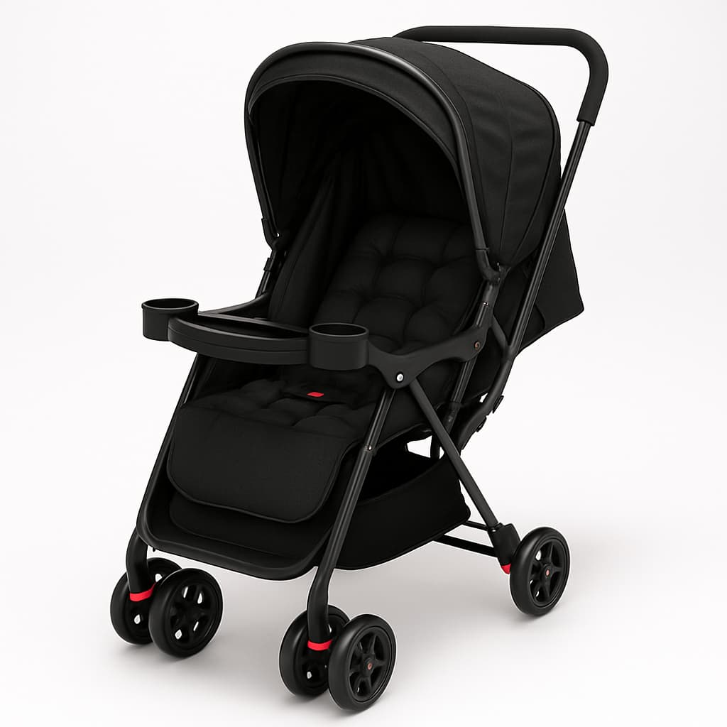 Carrinho de Bebê até 20kg Reclinável | Leve Seguro Confortável Compacto e Fácil de Fechar