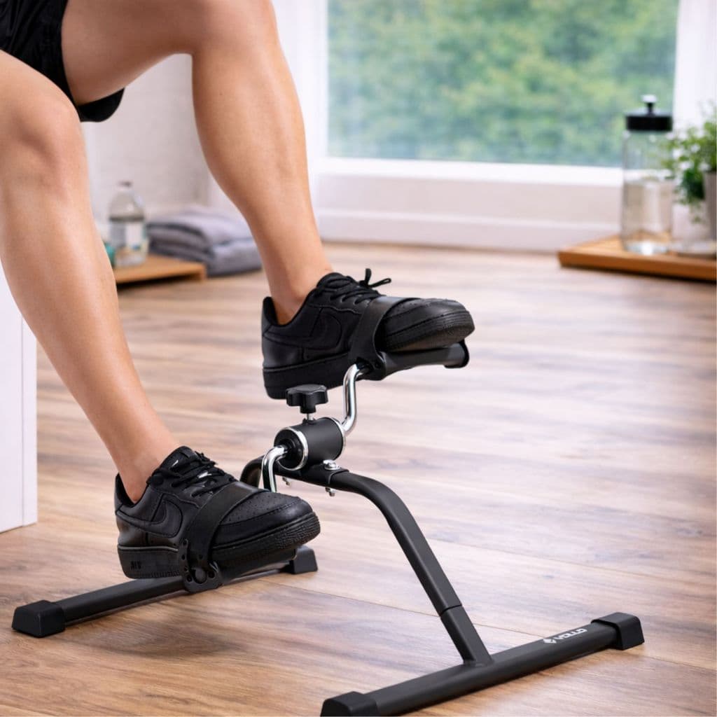 Mini Bicicleta Ergométrica Fisioterapia Compacta Reabilitação Multifuncional Cicloergômetro  Ajustáveis Braços E Pernas