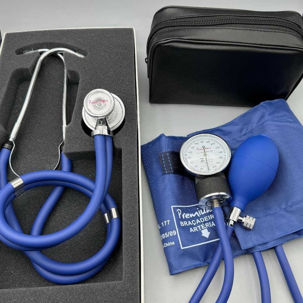 Aparelho De Pressão Arterial Manual C/ Estetoscópio Verde
