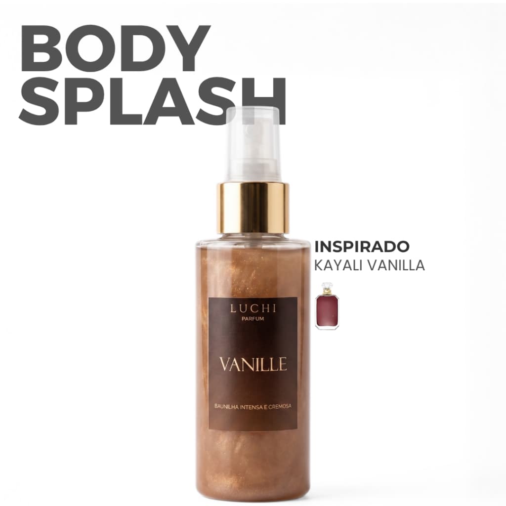 Body Splash Feminino Vanille 100Ml (Aroma importado)