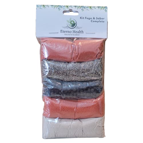 Kit Temperos Picantes e Intensos com Páprica, Pimenta e Cominho | Mix para Carnes e Receitas - Completo