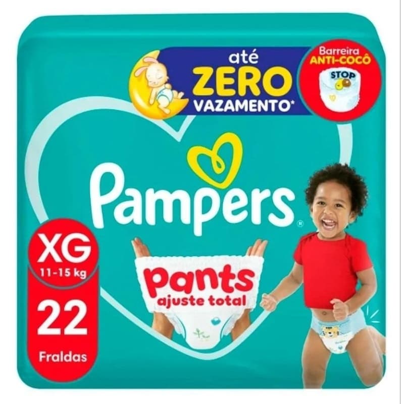 Fralda Pampers Pants XG 22 unidades