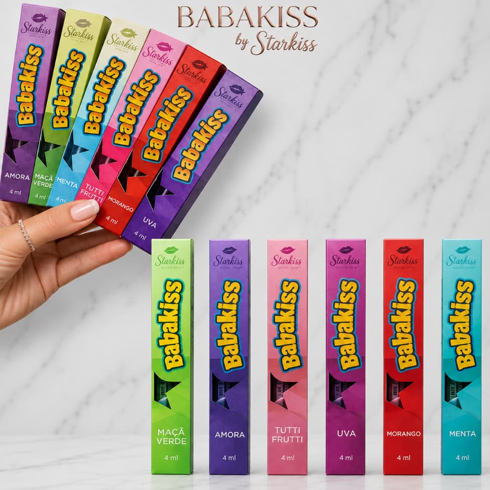 Kit 12 Gloss Hidratante Labial Babakiss Hidratante Efeito Brilho Gloss Confortável - Promoção !
