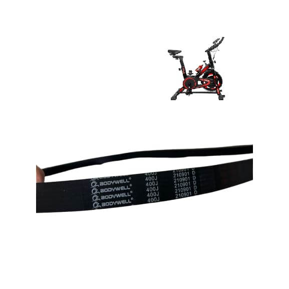 Correia 400 PJ 1016 Bicicleta Spinngin Ergométrica 400J 6 frisos 101,6 cm