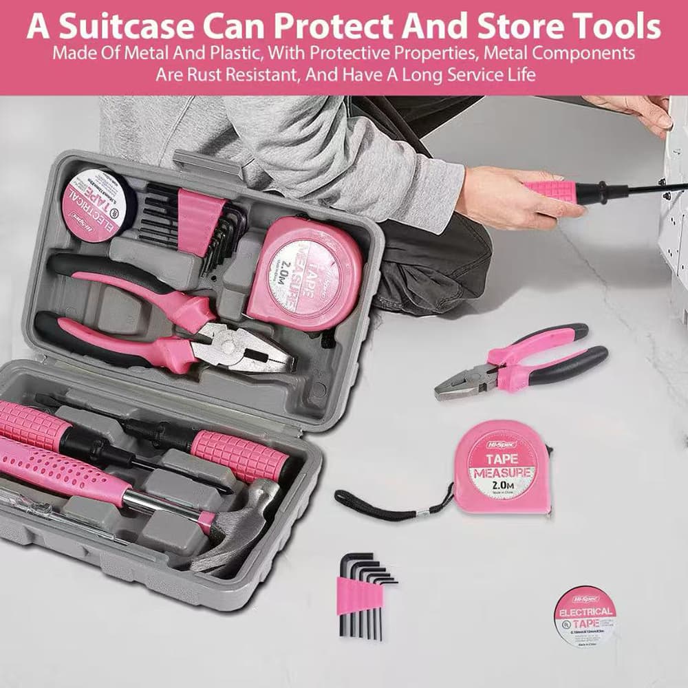 Kit Ferramentas Doméstico Completo, Multiuso para Reparos Residenciais！