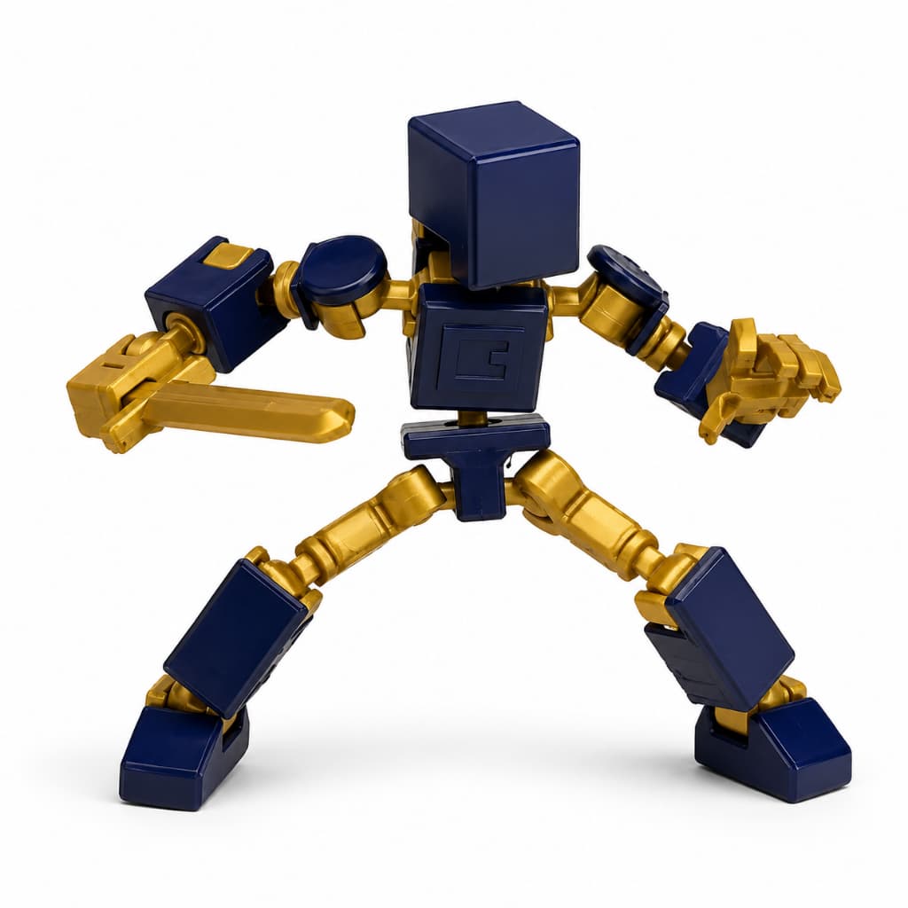 Mini 13 Dummy Boneco Multi Articulado Varias Posições Figura De Ação Action Figure