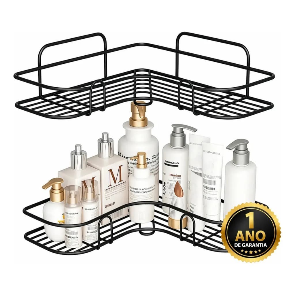 Prateleiras Suporte Com Alto Adesivos Para Parede Banheiro Cozinha Lavanderia Shampoo Sabonete