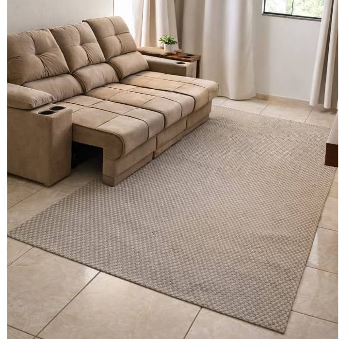 Tapete Sala Extra Grande 1,40 X 3,00 Antiderrapante premium decoração