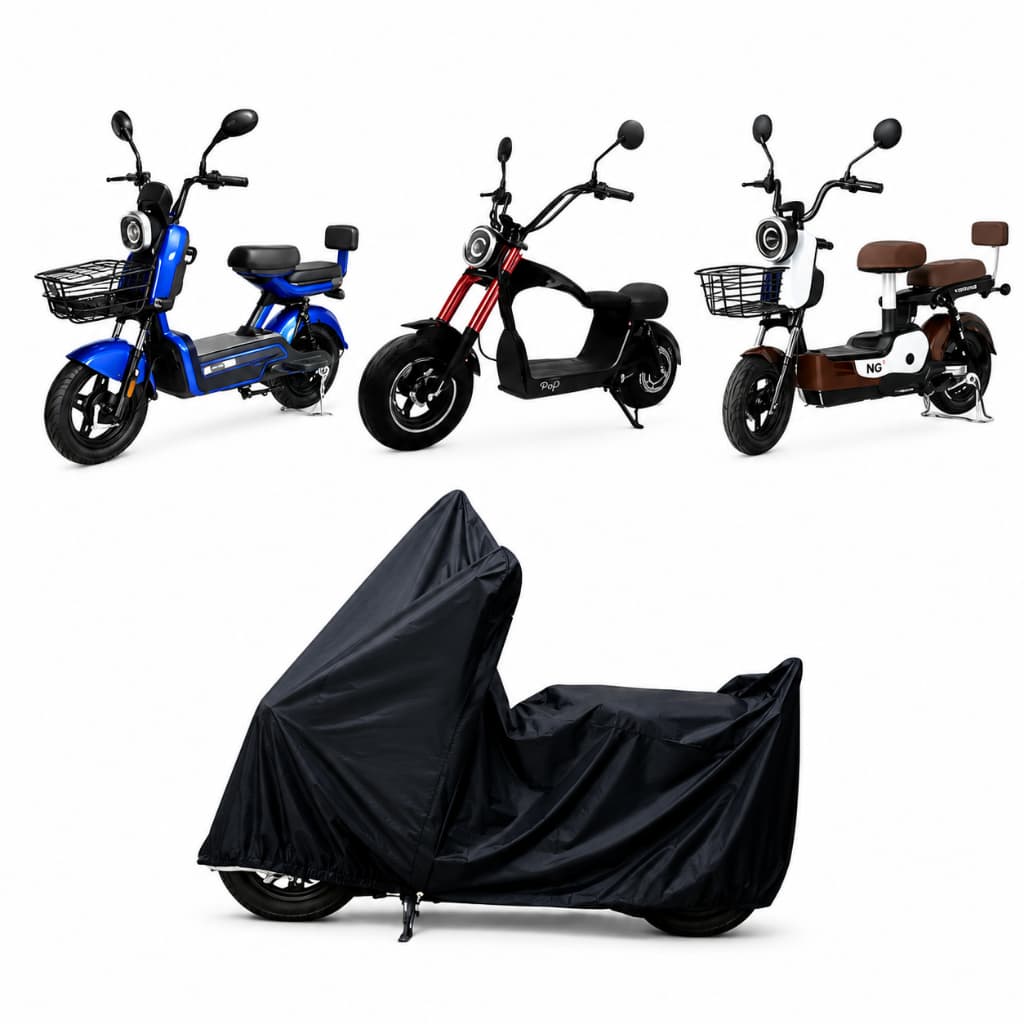 Capa Térmica Cobrir Scooter Elétrica Impermeável Proteção Total Sol Poeira Chuva