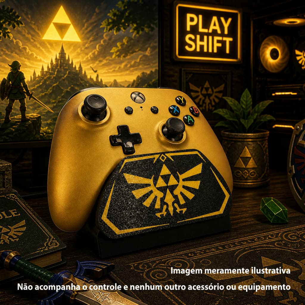 Suporte de Controle de Videogame - Lançamento (XBOX, PLAYSTATION, PRO CONTROLLER e JOY-CON)