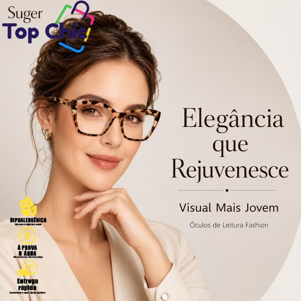 Óculos Estilosos para Leitura Diária – Leves, Confortáveis e Unissex