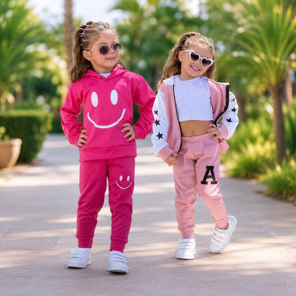 Conjunto Moletom Bebe Menina Conforto Infantil Bebê Feminino Frio Inverno