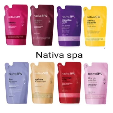 Hidratante Corporal Nativa Spa Refil 350ml Fragrâncias