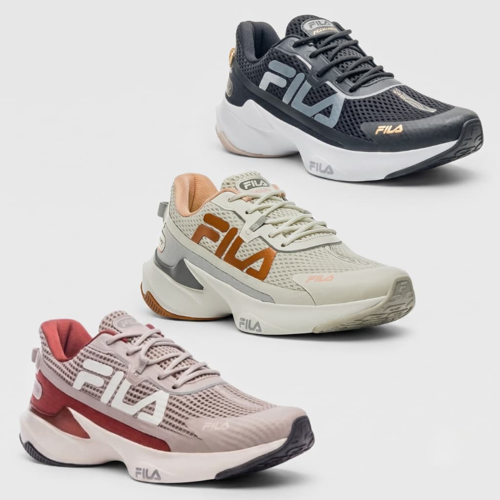 Tênis Fila Recovery Feminino Esportivo Corrida Original Nota Fiscal Garantia de Fábrica