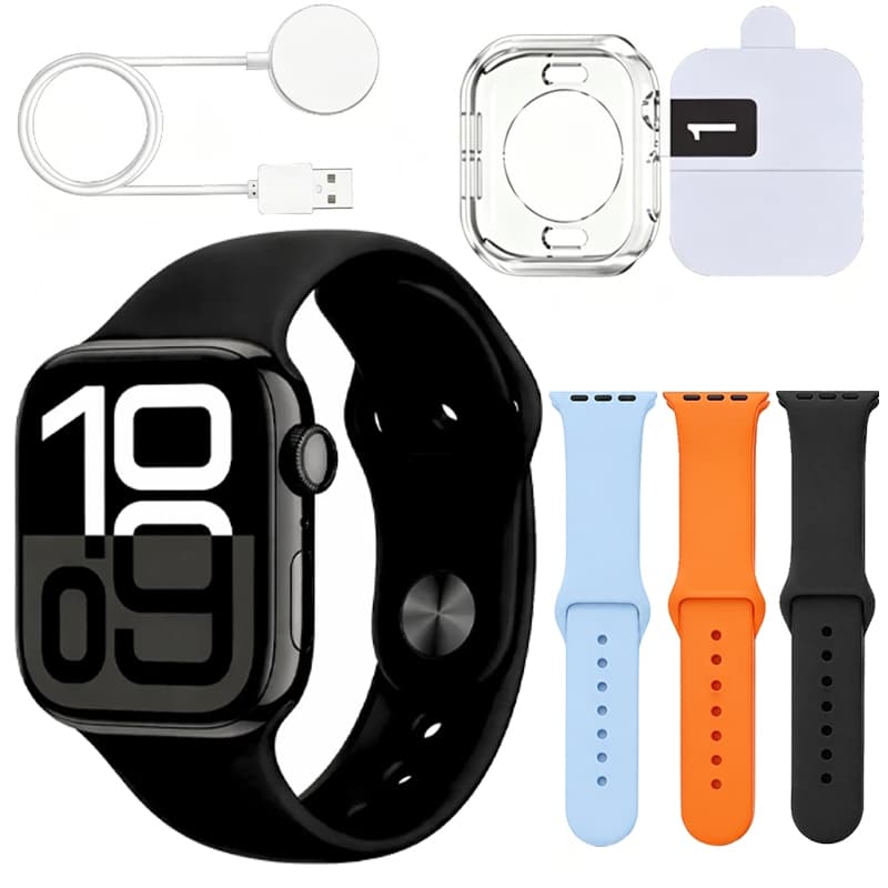 Smartwatch S20 Pro Max Relógio Inteligente 2026 Nova Série 9 Amoled Calculadora Chamadas notificações de mensagens