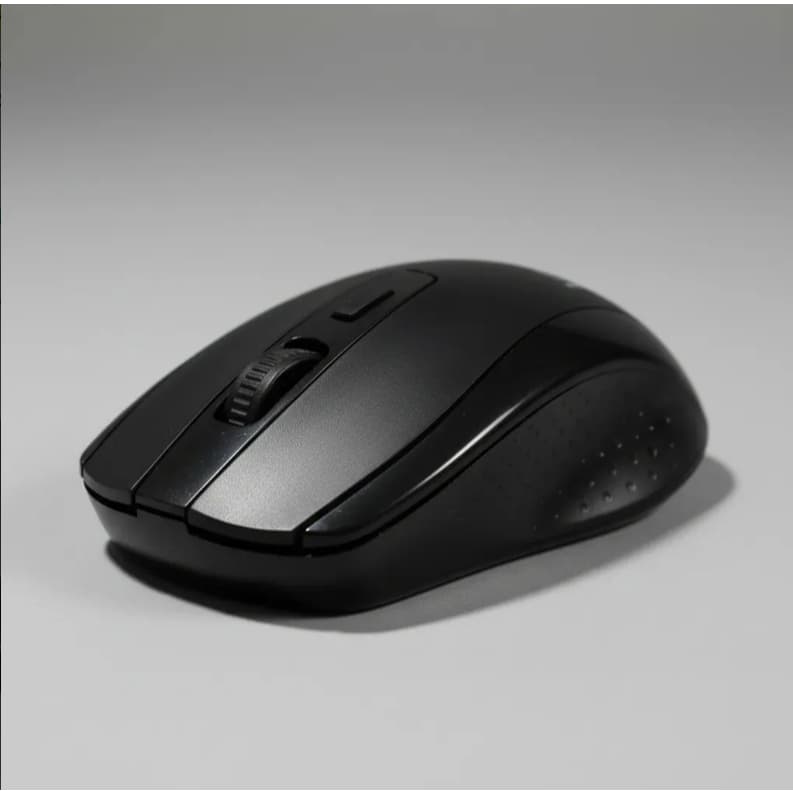 Mouse Sem Fio 2.4ghz Usb Plug & Play Ergonômico Compacto M20100 Preto E Azul