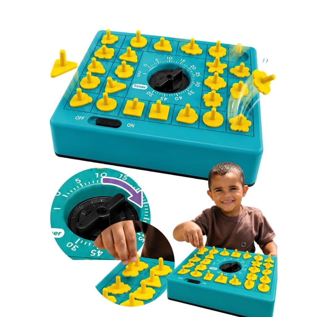Jogo Contra O Tempo Relógio 60 Segundos Brinquedo Educativo Jogo Memória brinquedo infantil