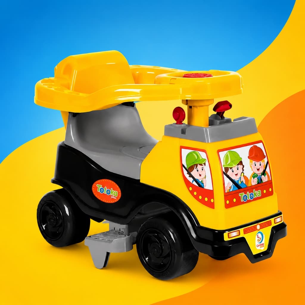 Totoka Plus Triciclo Infantil Carrinho Andador Com Empurrador - Cardoso Brinquedos