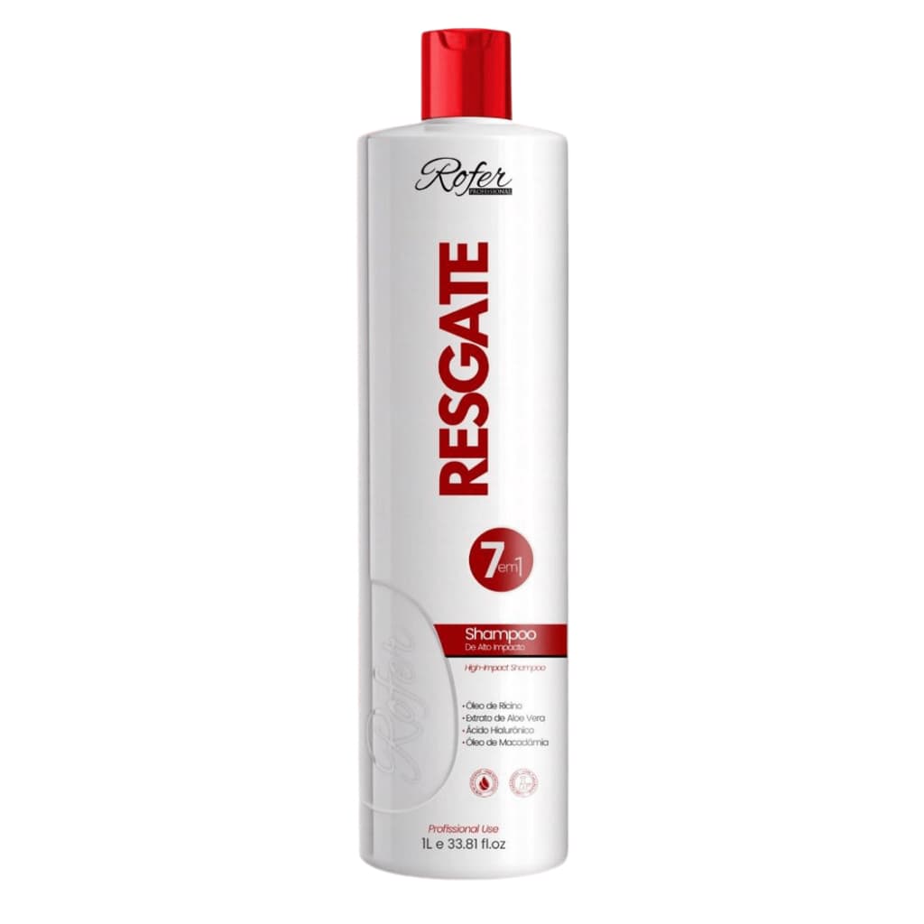 Shampoo Hidratante Resgate 1l Rofer Profissional