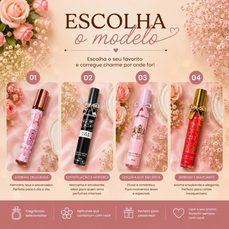 Perfumes importados feminino