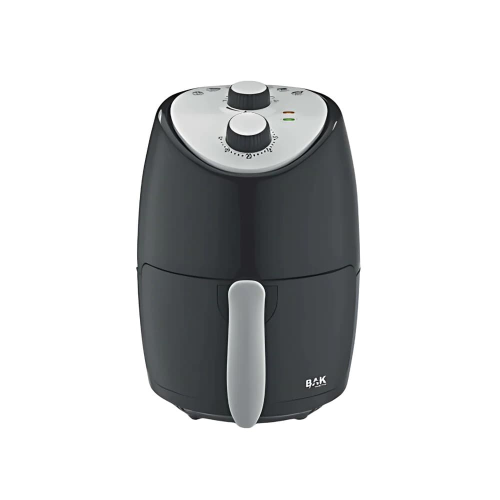 Air Fryer 3L Compacta 1200w Sem Óleo 200°c Antiaderente Fritadeira Elétrica BAK Base Fry