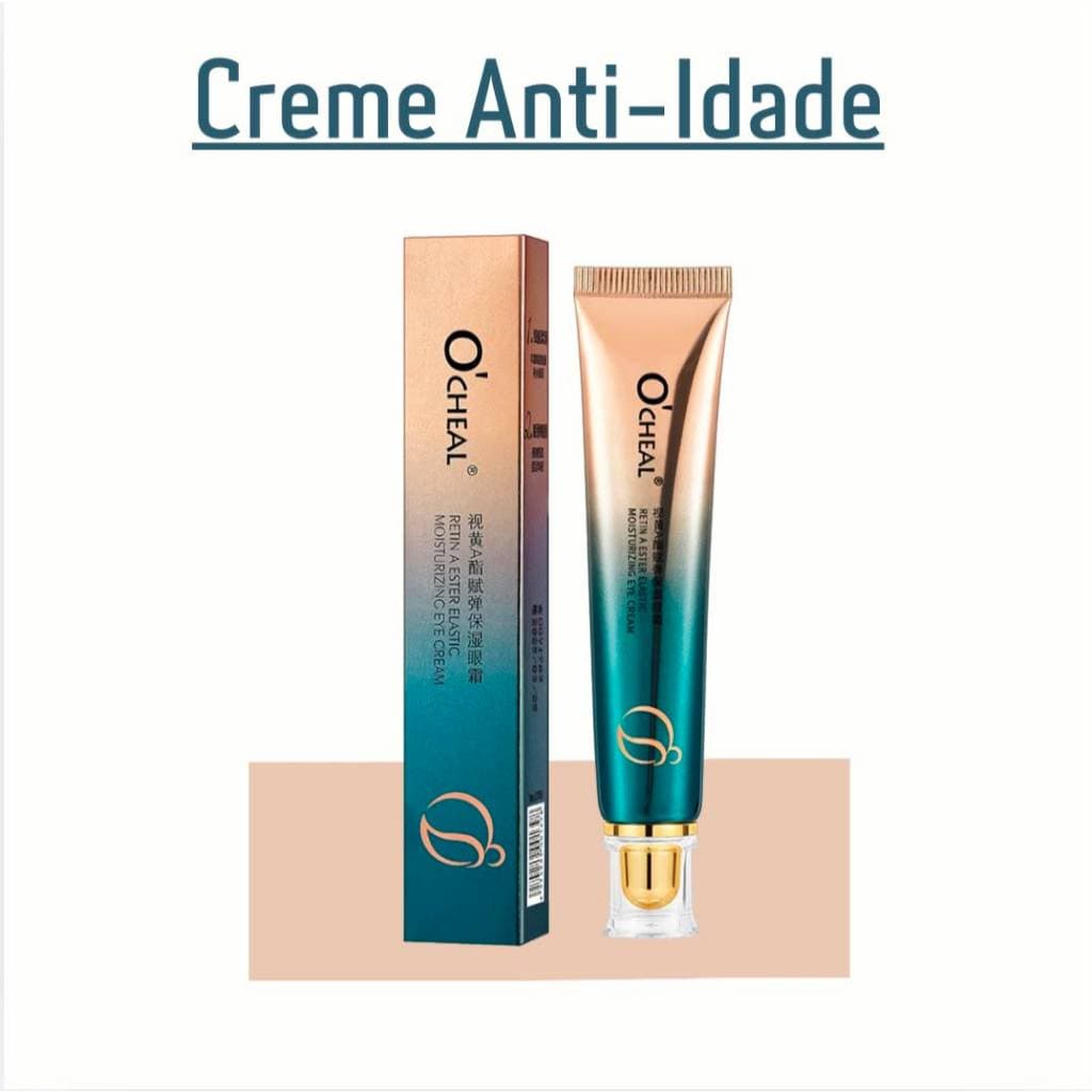 Creme Hidratante para Olhos - Clareador, Firmador e Anti-idade