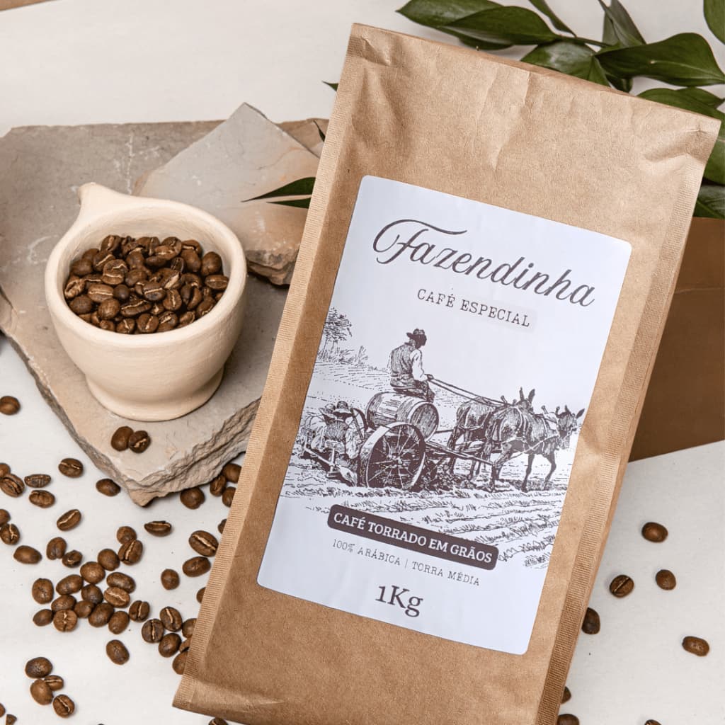 Café Especial em Grãos 1Kg | 85 Pontos | 100% Arábica | Peneira 17+ | Torra Fresca | Notas de Morango e Chocolate