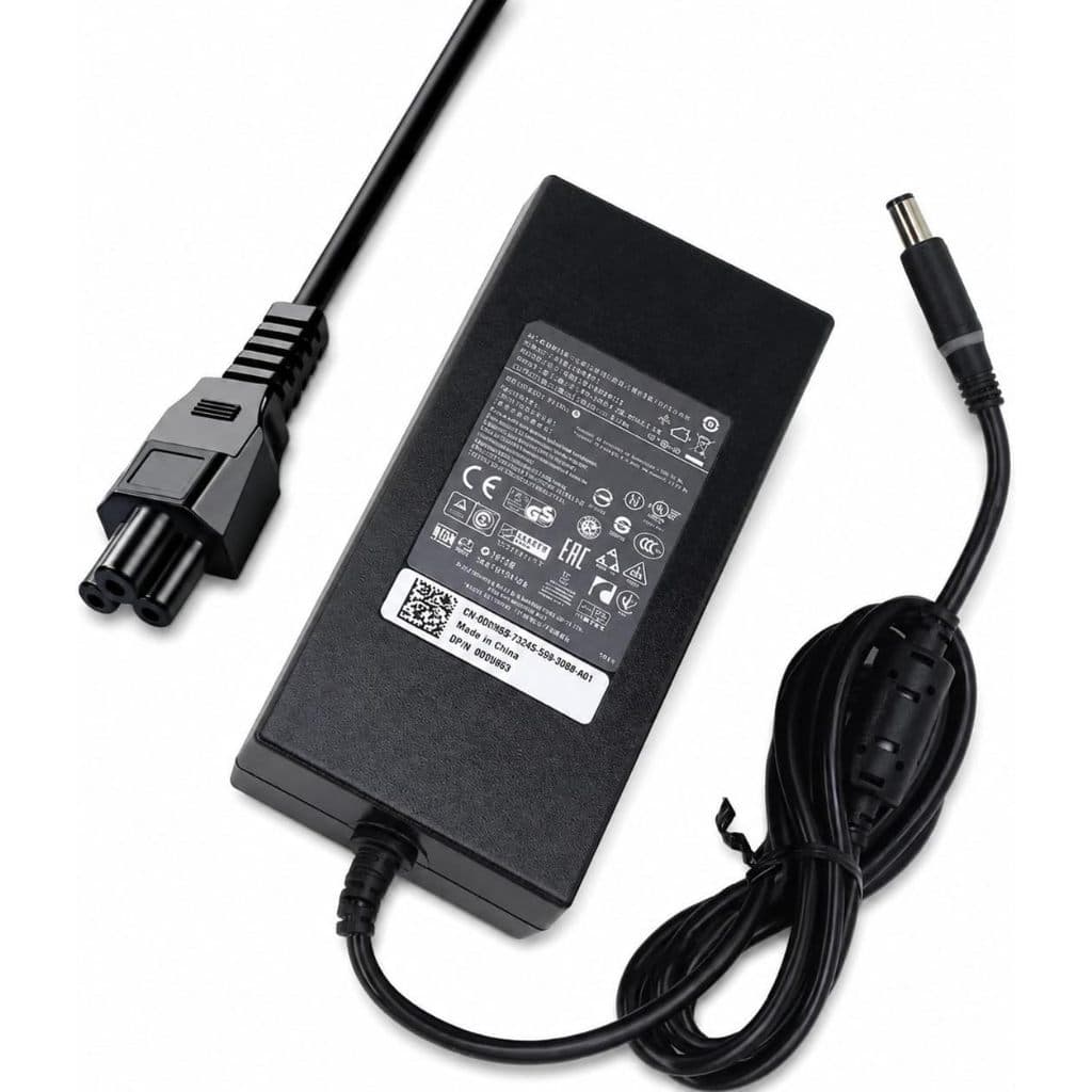 Fonte Carregador para Notebook Dell Série Gamer G3 G5 G7, Linha Precision, Compatível com Alienware 13, 15,17, 18, M14x