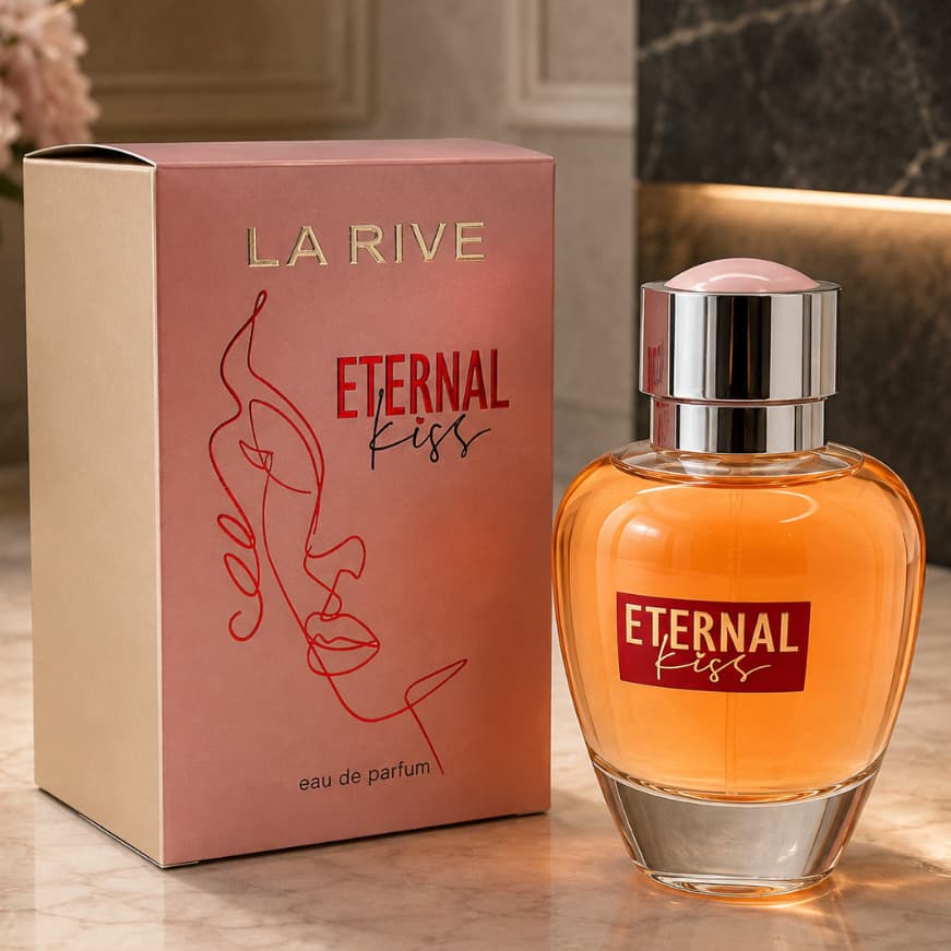 Perfume Feminino La Rive Eternal Kiss Eau de Parfum 90ml Importado Original Sedutor e Noturno