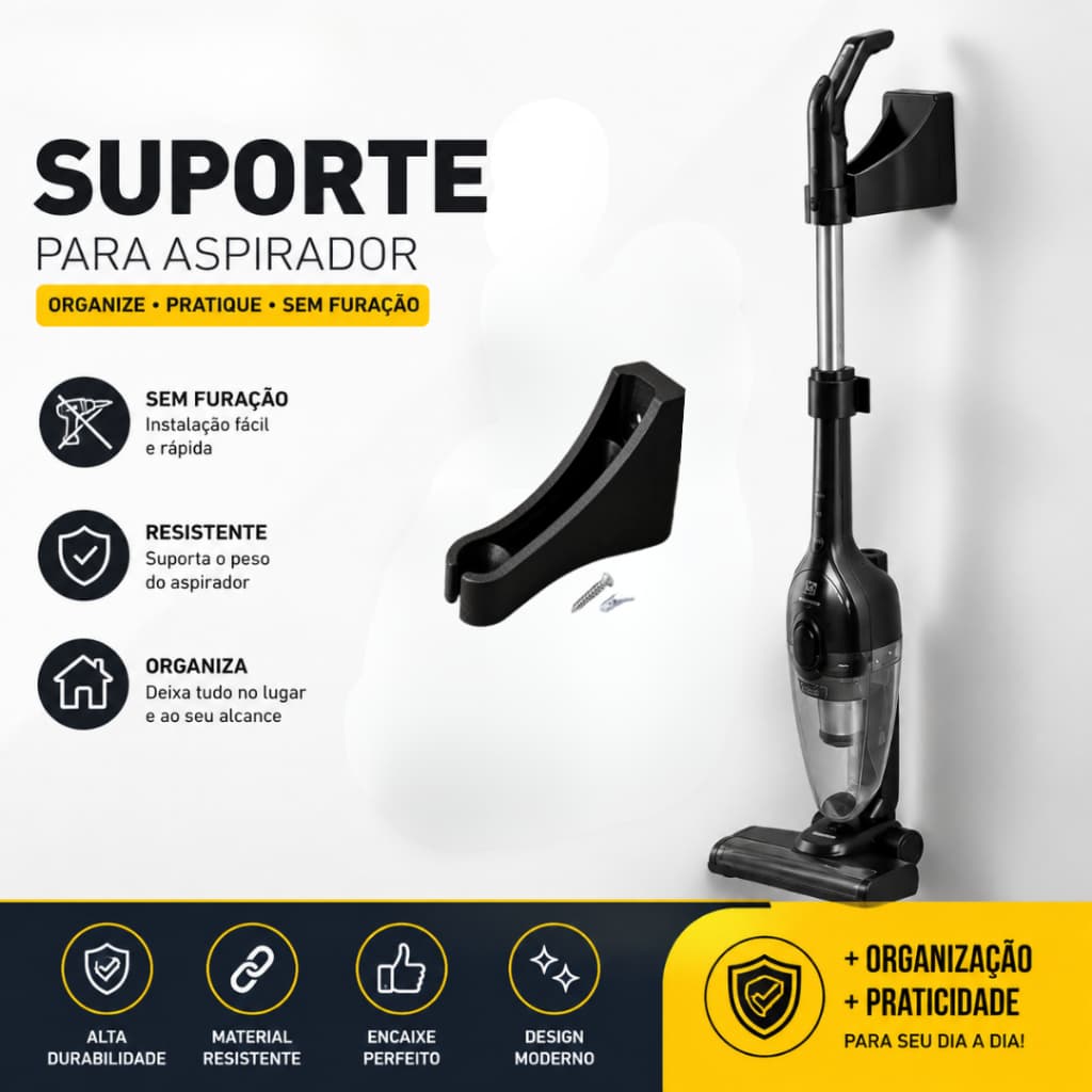suporte de parede para aspirador de po vertical Aspirador de Pó | mop | rodo | reforçado | lavanderia