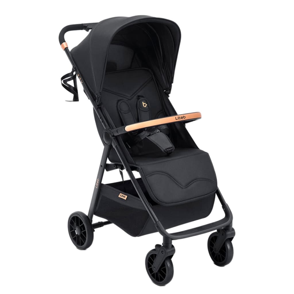 Carrinho Bebe Passeio Travel System Dobrável Reclinável Ajustável Seguro Infantil Litet Baby
