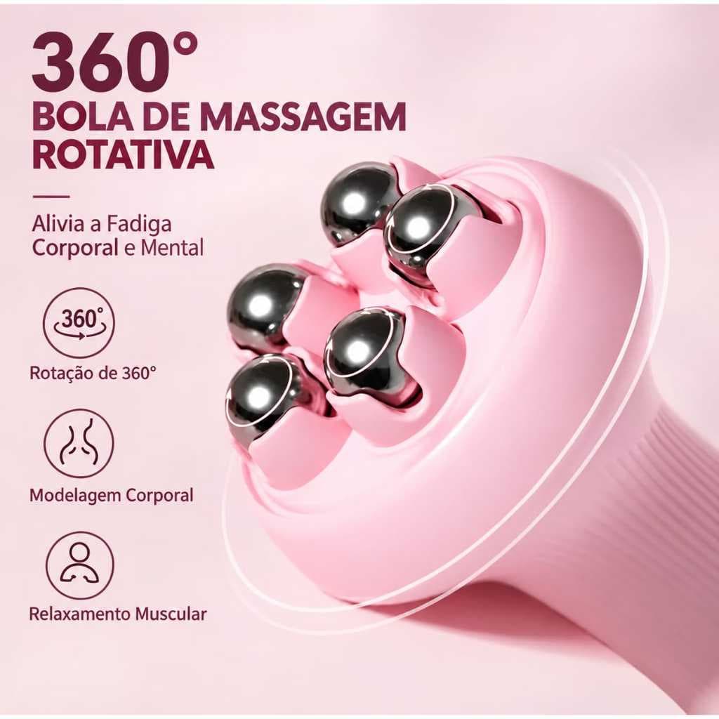 Massageador Portátil Corporal Relaxamento Muscular e Modelagem Corporal