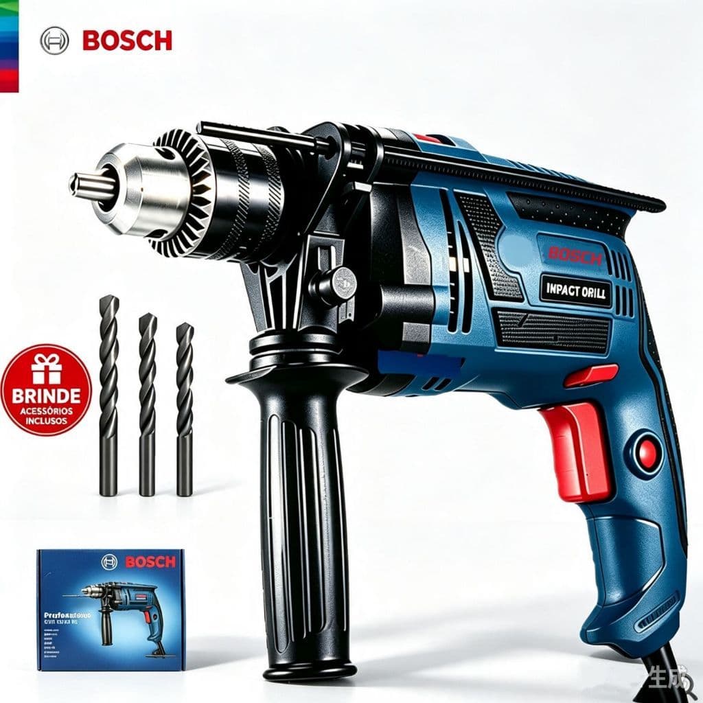 bosch GSB16re furadeira de impacto Parafusadeira furadeira elétrica 1200W  martelete rompedor 220V/110v Origina