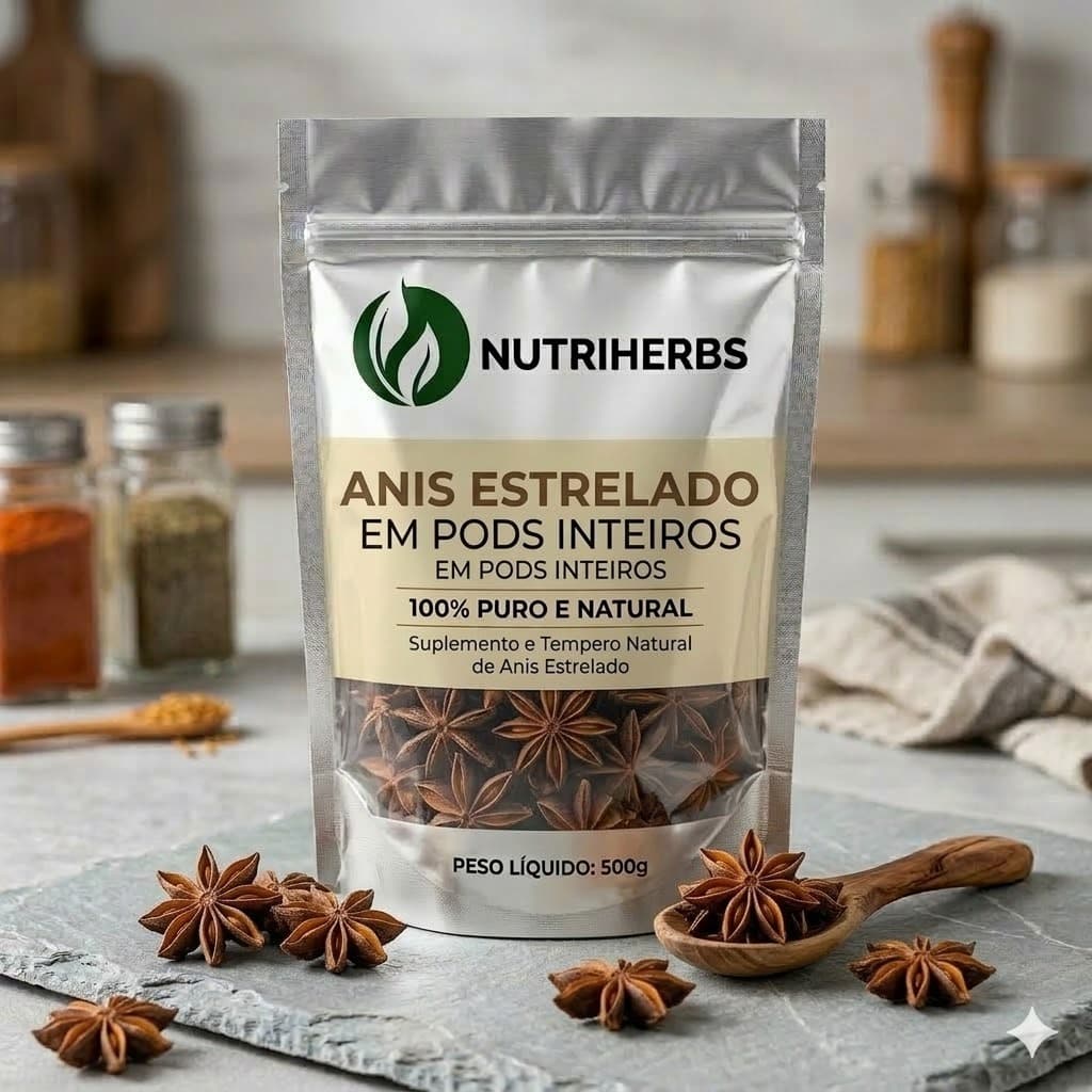 Anis Estrelado Chá Aromático Premium 1kg