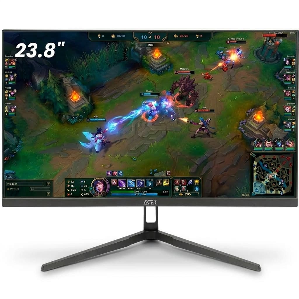 Monitor Gamer 23.8" 165Hz 1ms Full HD LED HDMI DisplayPort VESA 178° Para PC Jogos FPS