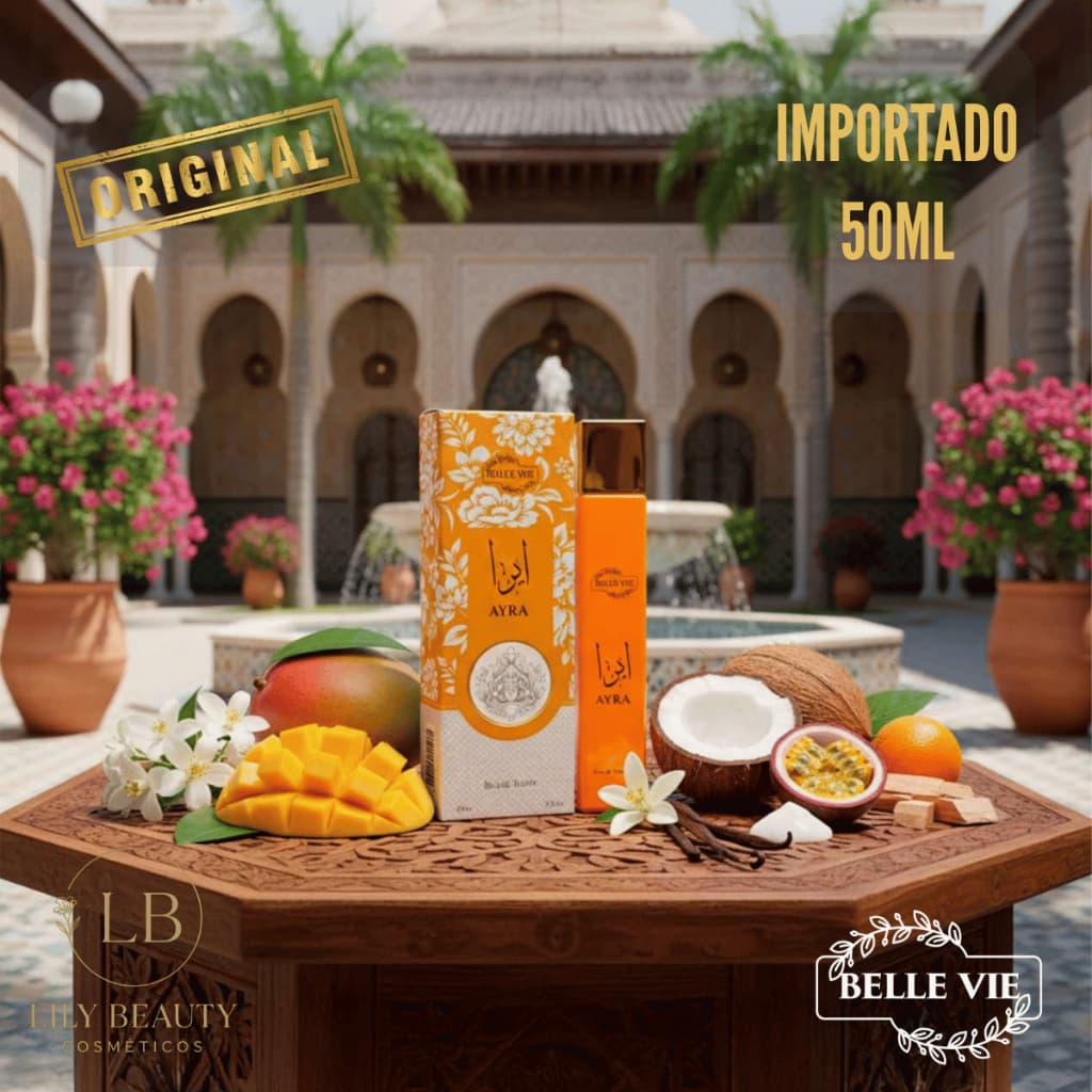 Perfume Belle Vie Ayra Importado Árabe Feminino Eau de Toilette 50ML