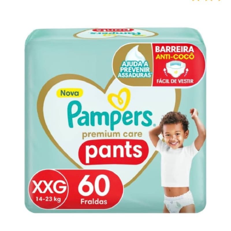 Fralda Pampers premium