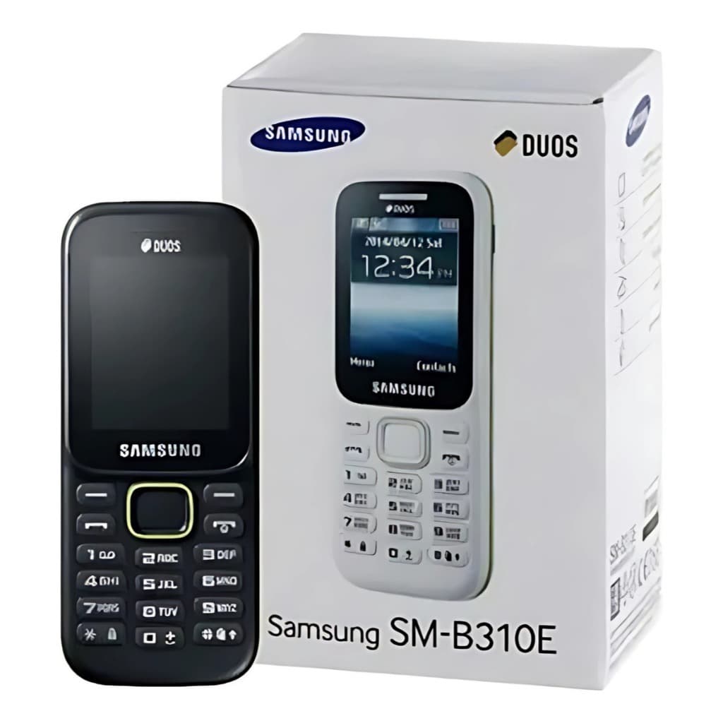 Telefone Celular Samsung SM-B310E Preto Dual Sim Desbloqueado Para Idosos