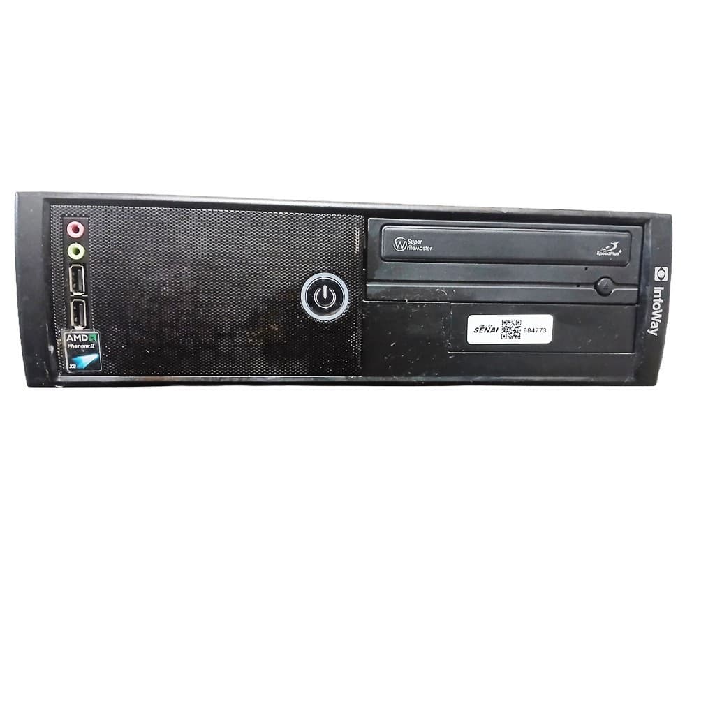 COMPUTADOR DESKTOP ITAUTEC INFOWAY SM3322 AMD ATHLOM II 545 3GHZ 8GB RAM NVIDIA 8400GS NS 4000103700145
