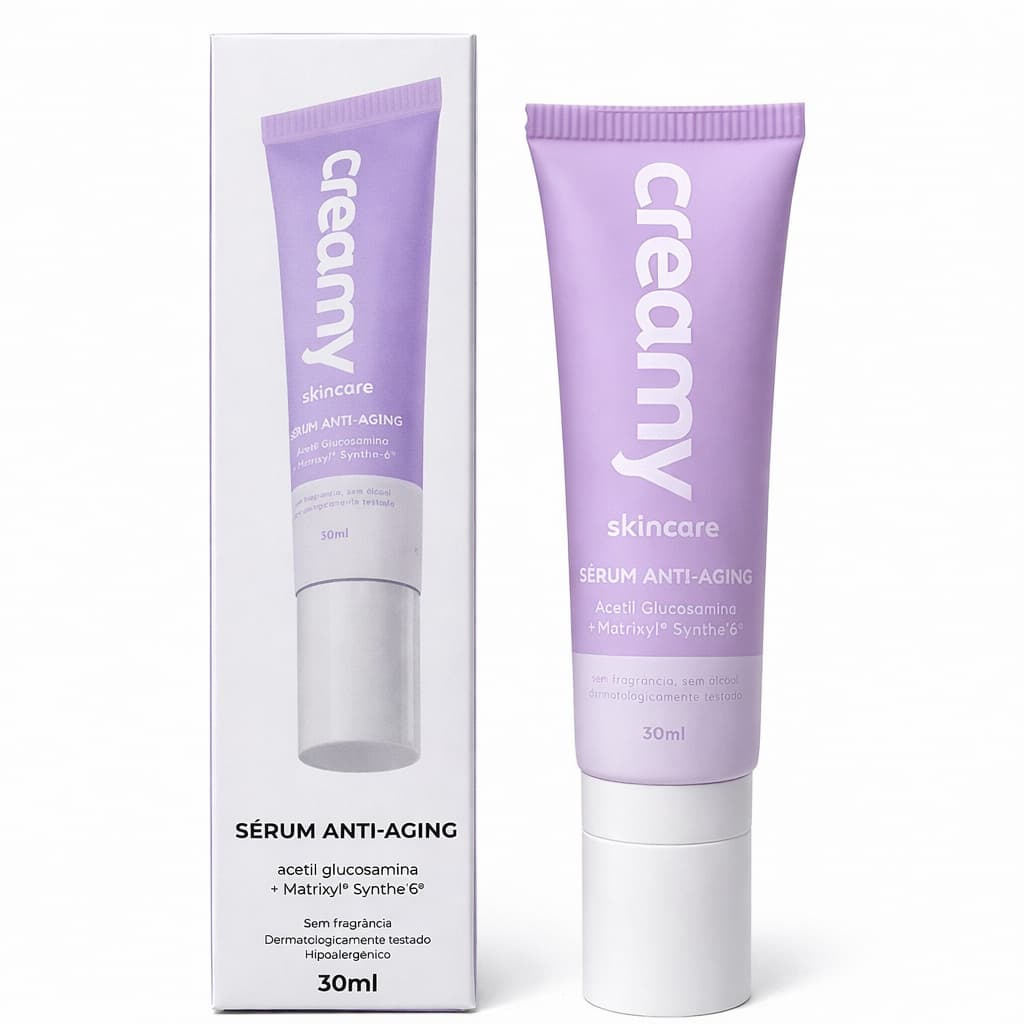 Sérum Anti-aging Creamy Skincare 30ml Firmeza Anti Idade
