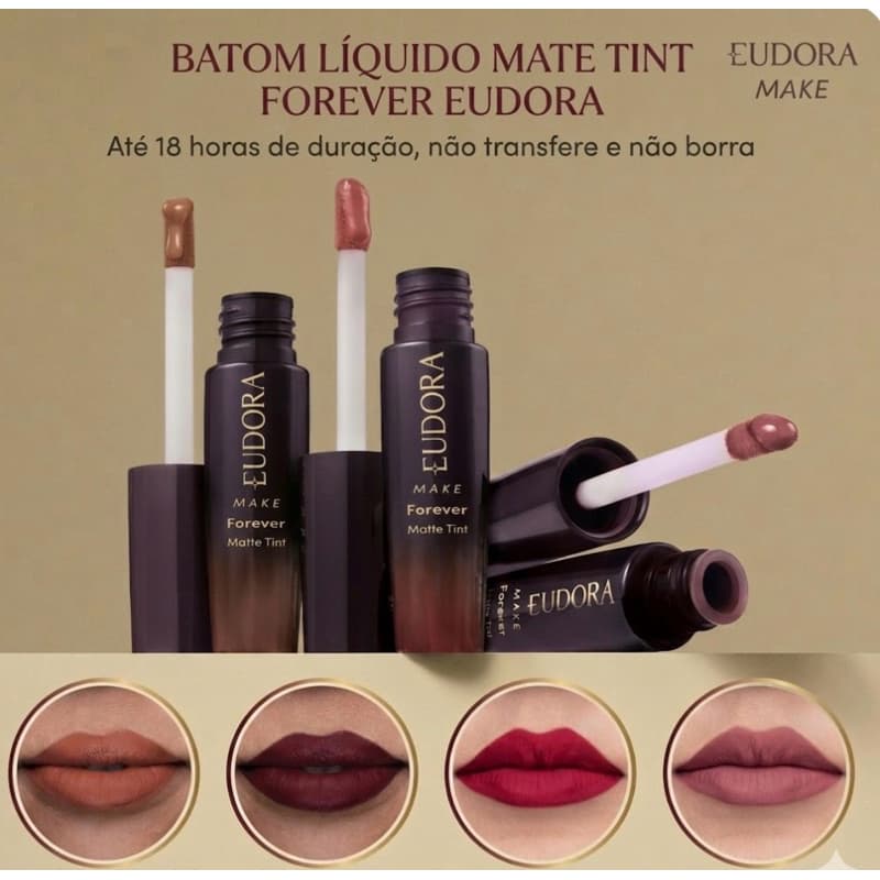 Batom Líquido Matte Tint Forever 4ml