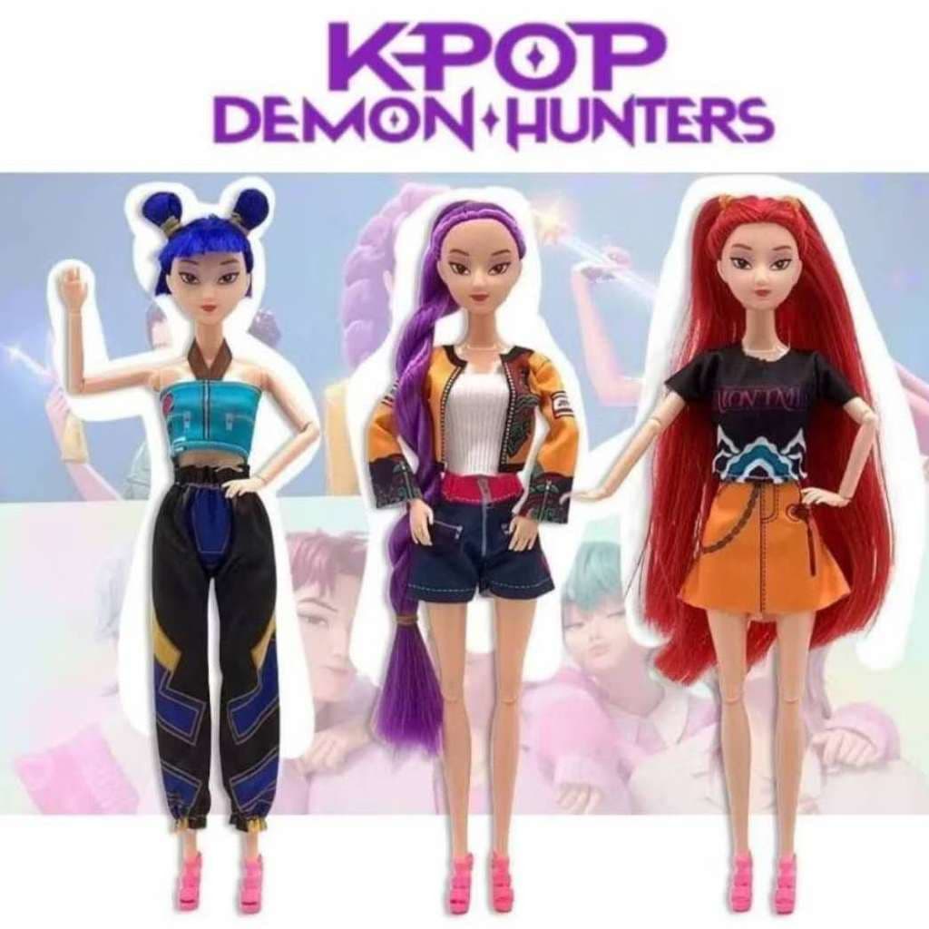 Boneca K-Pop Idol Cool Girl Classic Articulada - Estrela da Música Pop com Guitarra