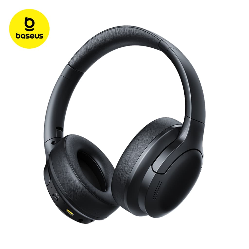 Headphone Baseus Bass BH1 Lite Sem Fio Bluetooth 6.0 Som Potente Leve Dobrável Confortável