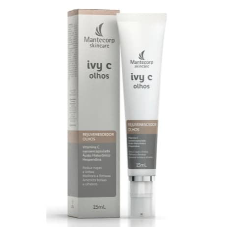 Creme Anti-Idade Ivy C Olhos Rejuvenescedor Reduz Olheiras 15ml