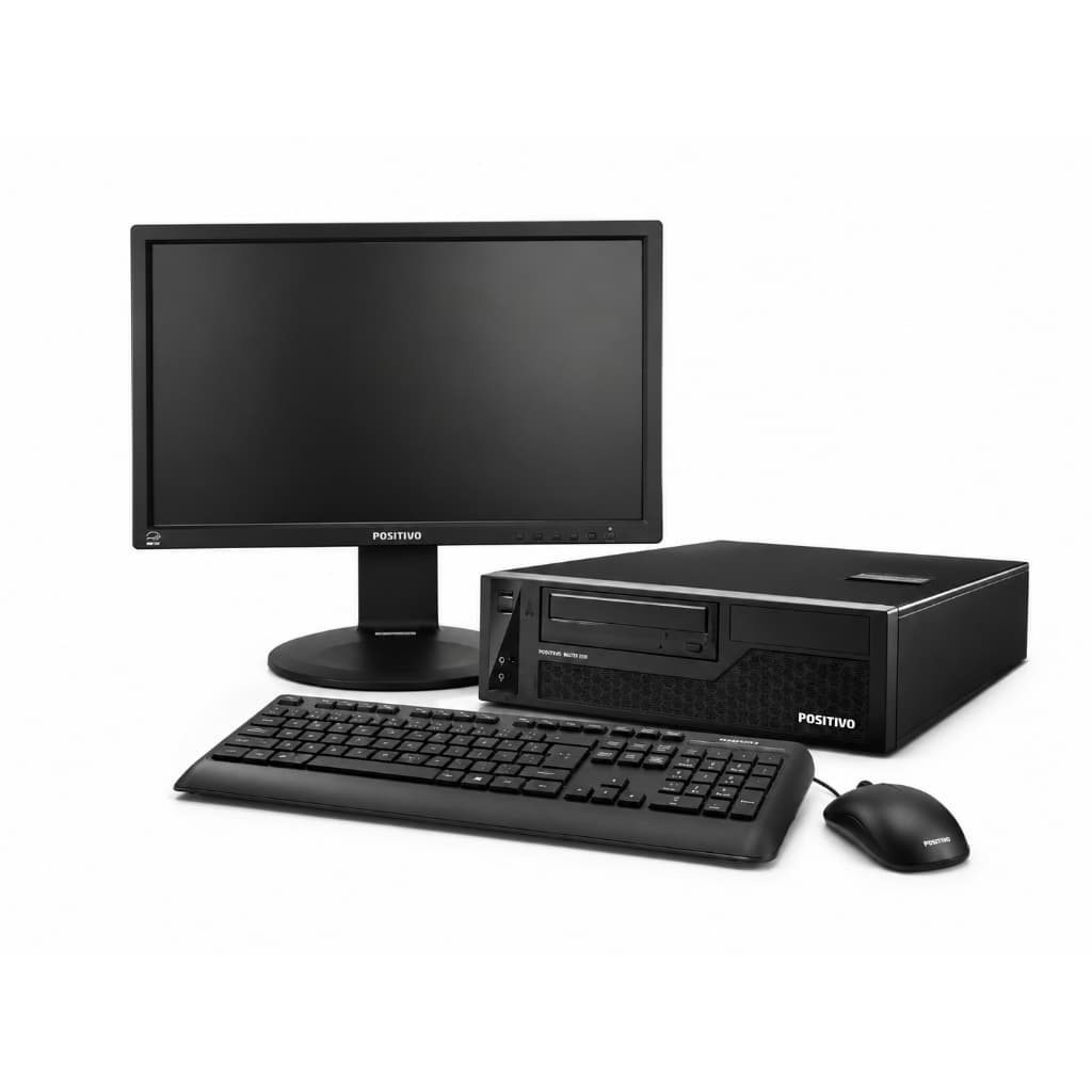 KIT COMPUTADOR POSITIVO MASTER D540 INTEL I5 8GB DDR3 500GB HD (COMPUTADOR, TECLADO, MOUSE E MONITOR)
