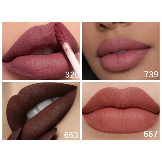 Batom Matte Líquido 24 e 30 horas Max Love Escolha as Cores Batons 