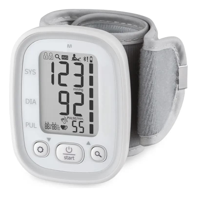 Aparelho Medidor De Pressão Arterial De Pulso Bt Multi Saúde - Hc205 Cor Branco