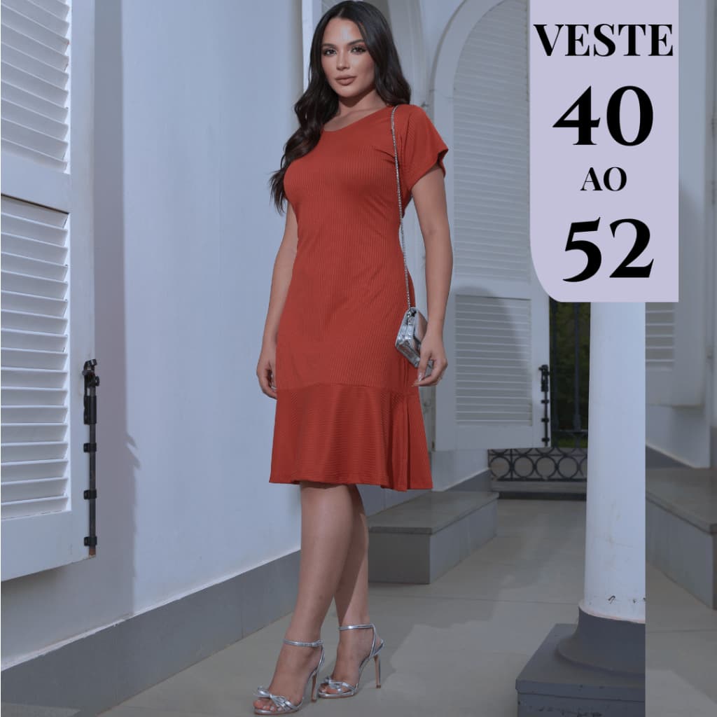 Vestido Feminino Soltinho Vestidos Midi  Elegancia e Conforto