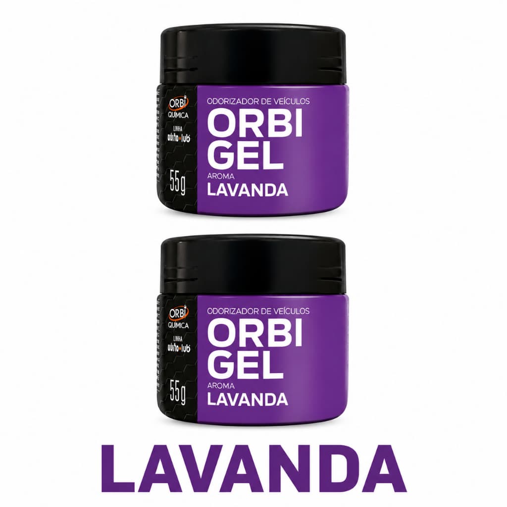 Kit 2 Cheirinho Lavanda 55g Odorizador Ambientes Para Carro Veiculos Automotivo Longa Duração