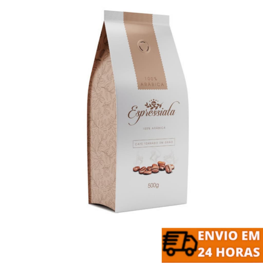 Café Espressiata Torrado em Grão 100% Arábica Premium 500g